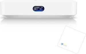 TWA Bundle of Ubiquiti UCG-Ultra Multi-WAN UniFi Cloud Gateway with Advanced Routing and Security Features with Microfiber Cloth