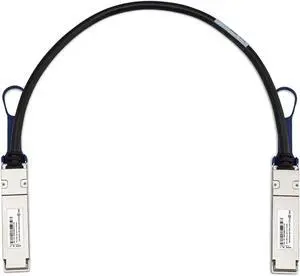 Compatible with Palo Alto PAN-QSFP28-DAC-50CM 100G QSFP28 to QSFP28 Twinax Cable | 100GBASE Passive 0.5M 50cm DAC PAN-QSFP28-DAC-50CM-HPC