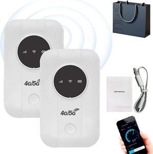 Ultralink Pocket [Free Internet in Your Pocket], Ultra Link Free WiFi Router Unlimited Satellite Internet, Ultralink Pocket Router, Support Multiple Modes, Hotspot/Access Point/Client Modes (2PCS)