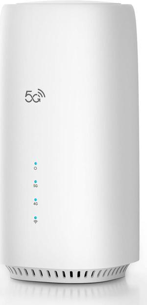 5G Router,AX3000 WiFi6 5G Cellular Router with SIM Card Slot,Qualcomm RM520N-GL,SDX62,Built-in 8 High Gain Antennas,Dual-Band Unlocked Wireless 5G CPE Router for Home Office,Studio,Business.