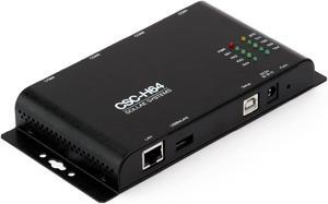 Serial Ethernet Device Server, 4 Ports RS232/RS422/RS485, CSC-H64