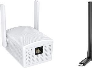 Bundle BrosTrend AC1200 Ethernet-2-WiFi Universal Wireless Adapter BrosTrend 650Mbps Linux WiFi Adapter