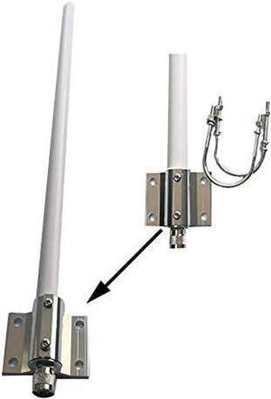 Dual-Band Outdoor Wireless WiFi Antenna for Signal Booster 2.4GHz/5.8GHz-Range Dual Band Omni high gain Antenna N Type Male for Outdoor Wireless LAN Network Antenna