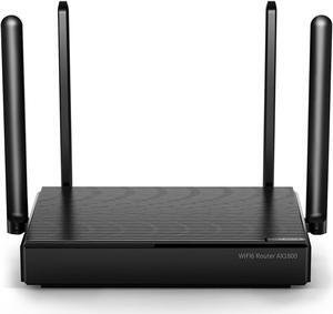 WiFi 6 Router - AX1800 Routers for Wireless Internet, Gaming Router, Internet Routers, WiFi 6 Router, Wireless Router, OFDMA, MU-MIMO, Gigabit WAN/LAN Ports, WPS, IPv6, 4K Video Streaming