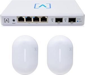 Home Networking Bundle | 3 Gbps WiFi | 10 Gbps Ethernet | Real-Time Stats | Seamless Roaming, PoE+, Dual Band, High Performance WiFi Access Points | Content Filtering | App Control