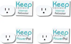 Pro Pack - 2X Internet Rebooter + 2X Power Monitor/Power Failure Detector