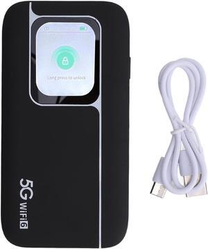 5G Mobile Hotspot, 5G Mobile Hotspot for Travel Router, Mobile High Speed Hotspot Router, U4G LTE Router Up to 16 Users, SIM Card Required, Hotspot Device with 2In Screen