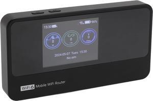 5G Network Mobile Hotspot, Local and International Coverage Router, 2.5 Screen, 16 Connected Devices, 10000mAh Power Bank, Portable Network Router with SIM Card Slot for Travel