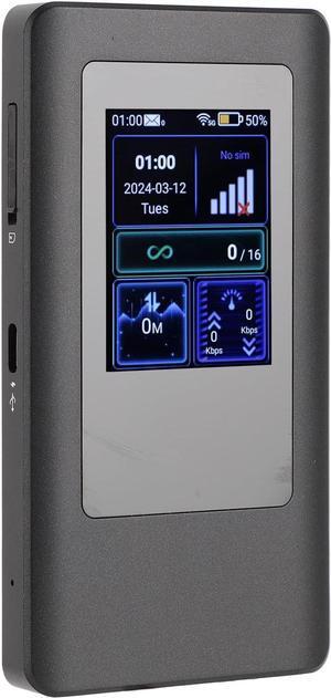 5G Mobile Hotspot, Gigabit Dual Band Portable Mobile Hotspot for Travel, 5G High Speed Hotspot Router Support 16 Devices for Travel Business