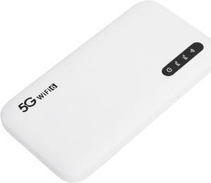 5G Wi Fi 6 Travel Wi Fi, Band Mobile Wi Fi Hotspot with SIM Card Slot Wi Fi Hotspot Routers for Car Users Business Travelers, Support 16 Users Sharing