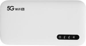 5G Mobile Hotspot, Portable Hotspot Pocket 6 Mobile Hotspot Router with SIM Card Slot, 16 Connected Devices, Hotspot Device for Travel, Camping
