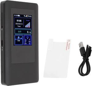 GOWENIC 5G Mobile Hotspot for Travel, 5G Router with Sim Card Slot, 5G Modem, Portable Device for Travel, Local and International Coverage Router, Support 16 Devices