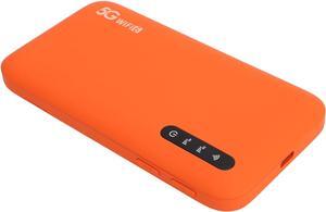 5G Mobile Hotspot, 5G WiFi6 Portable Router with SIM Card Slot, High Speed 5G Hotspot Support up to 16 Devices Simultaneously, Large Range Coverage Router