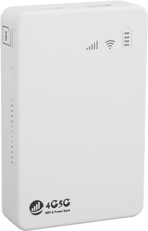2Pcs Mobile Hotspot, 4G LTE Worldwide Portable High Speed Hotspot 300Mbps Unlocked Hotspot Device Support 10 Devices, 10000MAh Mobile Travel Router