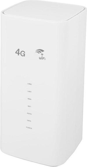 Router, 4G LTE Router 300Mbps Unlocked Mobile Hotspot Internet Router with SIM Card Slot, for Home Office, Holiday Cottages, Remote Cameras (US Plug)