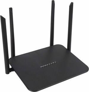 4G LTE 4 Router, Router 300Mbps Unlocked 4G LTE Modem Router with SIM Card Slot High Speed Mobile Hotspot Routers with 4 5dBi High Gain Antennas for HOM (US Plug)