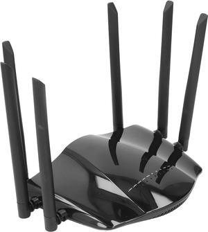 4G LTE Modem Router, 6 Antenna Gigabit Router with SIM Slot, Dual Band Gigabit 4G Cellular Router. 100240V (US Plug 100-240V)