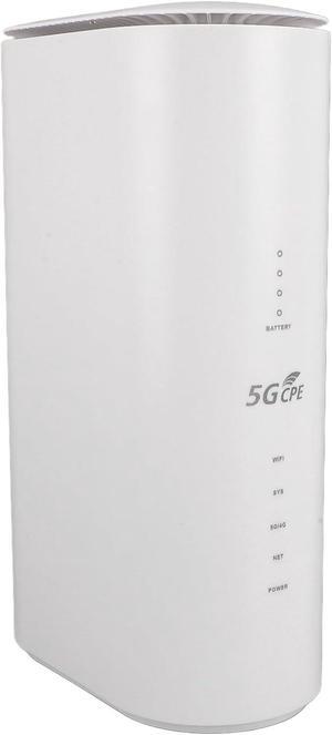 5G CPE Router with SIM Card Slot, 5G Mobile Hotspot, 5G Modem, Portable Device for Travel, Dual Band Internet Router, Gigabit Ethernet Router for Office, Home, Indoor (US)