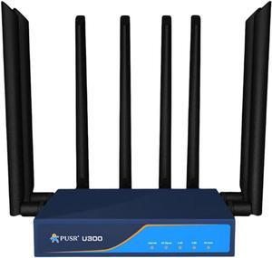 U300 Global Frequency Bands 5G SIM Card WiFi6 Wireless IoT Router USR-U300 X 1 Set