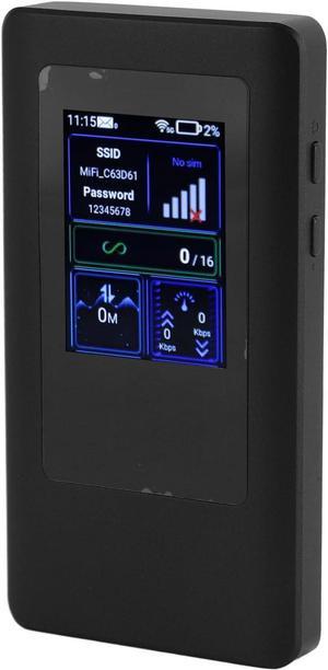5G Mobile Hotspot for Travel, Mobile Hotspot Router, 16 Connected Devices, 8 Core CPU WiFi6 Technology Sharing 5G and 4G LTE Hotspot for Android 11, 2.5 Inch Screen