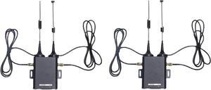 2X H927 Industrial Grade 4G Router 150Mbps 4G LTE CAT4 SIM Card Router with External Antenna Support 10 WiFi Users-EU