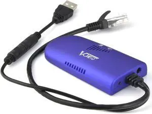 VONETS VAP11G-300 WiFi Bridge 2.4GHz WiFi to Ethernet Convert/WiFi Repeater/Point to Point with RJ45 Male DC/USB Powered for PLC IP Camera Printer Medical Devices Network Devices