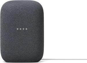 Google Audio Bluetooth Speaker - Wireless Music Streaming, Powerful Sound, Assistant Built-in, Wi-Fi and Bluetooth Connectivity, Smart Home Control, Stereo Pairing (Charcoal)