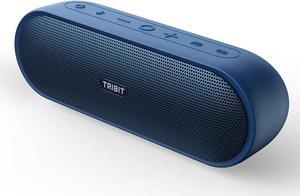 Tribit Portable Bluetooth Speaker XSound Plus 2, Wireless Speaker 30W with XBass, IPX7 Waterproof, 24-Hour Playtime, Stereo Sound, Built-in Mic, Bluetooth 5.3 Speaker for Party, Car, Travel (Blue)