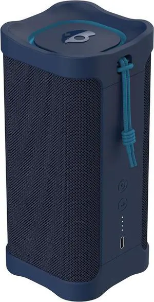 Skullcandy Terrain XL Wireless Bluetooth Speaker - IPX7 Waterproof Portable Speaker, 18 Hour Battery, Nylon Wrist Wrap, True Wireless Stereo