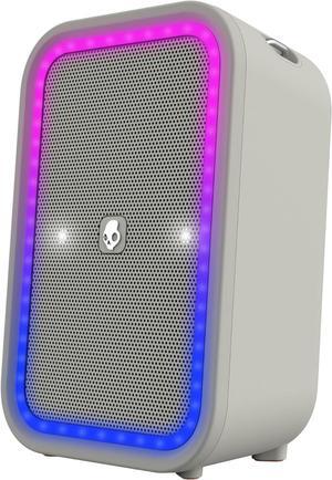 Skullcandy Stomp Party Bluetooth Speaker \u2013 IPX7 Waterproof Wireless Portable Speaker, with LED Lightshow & Strobe Modes, 12 Hour Battery, Multi-Link
