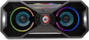 Altec Lansing Mix 2.0 - Waterproof Bluetooth Speaker with Strong Bass, Portable Speaker for Travel & Outdoor Use, 100 Foot Range & 20 Hour Playtime