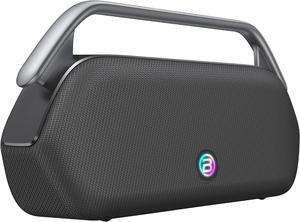 BUGANI Boost Max Bluetooth Speaker Portable 240W, 16H Long Playtime, Super Powerful Loud Speaker with Subwoofer, Supports AUX/USB/Power Bank Function, Outdoor Speaker for Camping, Beach, Party