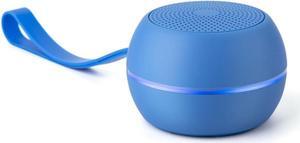 U Hydro Speaker (Blue), IPX6 High Pressure Water Resistant Shower & Outdoor Bluetooth 5.0 Lightweight Mini Speaker, Quality Sound Performance, Beach, Pool Party, Camping, Hiking