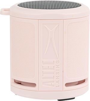 Altec Lansing HydraMicro - Waterproof Bluetooth Speaker, Lightweight & Portable Speaker for Travel & Outdoor Use, Petal Pink