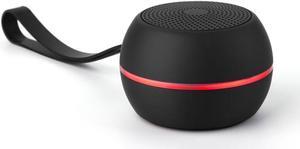 U Hydro Speaker (Black), IPX6 High Pressure Water Resistant Shower & Outdoor Bluetooth 5.0 Lightweight Mini Speaker, Quality Sound Performance, Beach, Pool Party, Camping, Hiking
