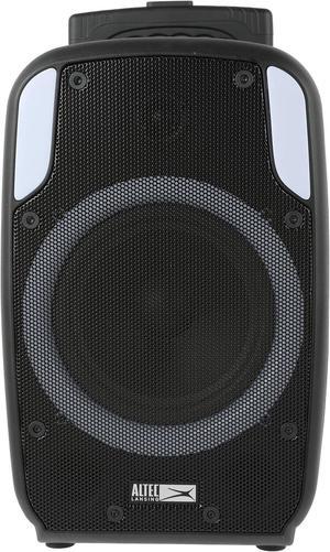 Altec Lansing SoundRover 50 Wireless Bluetooth Speaker with Multi Light LED Lights, Portable Speaker with Microphone Input, Boombox Handle, DJ Speaker with 6 Hour Battery and True Wireless Pairing
