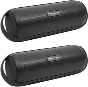 Rockville 2 RPB25 40w Portable/Outdoor Bluetooth Speakers w/USB+Wireless Linking