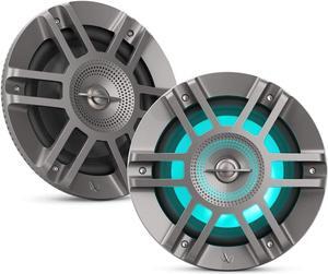Infinity KAPPA6125MAM - Kappa Marine KAPPA6125M Titanium 6.5" Premium 2-Way RGB LED Coaxial Speakers