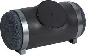 TYLT MagBoom 10W Magnetic Bluetooth Portable Speaker for iPhone, iPad, Google Pixel, Samsung Galaxy (Black)