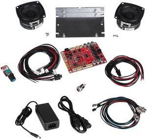 Parts Express 30 Watt Powered Bluetooth Speaker Package with 2-1/2" Full-Range Drivers