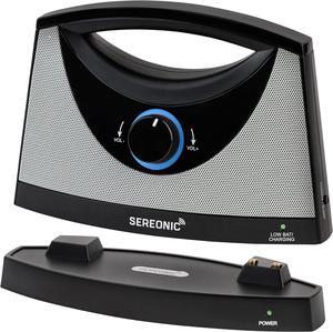 Portable Wireless Speakers for Smart TV - Ideal for TV Watching Without The Blaring Volume - Designed for Hard of Hearing, Elderly, and Seniors - 100ft Range