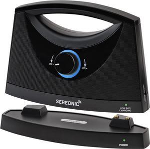 Portable Wireless TV Speakers for Smart TV - Ideal for TV Watching Without The Blaring Volume - Wireless Speakers for TV Designed for Hard of Hearing, Elderly, and Seniors - 100ft Range