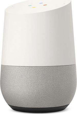 Google Home White Slate One Size Smart Speaker Google Assistant