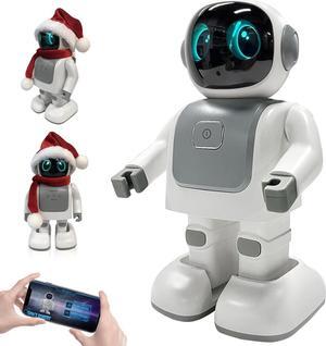 Dancing Robot Speaker-Portable Dancing Robot Bluetooth Speaker for Kids Ages 3-10, Intimate Companion for Adults & Kids, Smart Robot Bluetooth Speaker with Android & iOS APP Remote