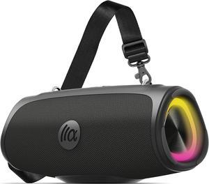 Portable Loud Bluetooth Speaker, 60W Large Subwoofer Wireless Bluetooth 5.3 with Powerbank USB Charge Out,Waterproof IPX7,Rugged Outdoor Boombox for Party,Camping,Beach,RV Life,Garage