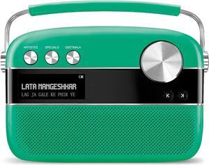 Saregama Carvaan Premium (Pop Color Range) Hindi - Portable Music Player with 5000 Preloaded Songs, FM/BT/AUX (Forest Green)