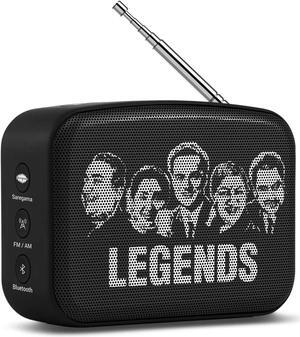 Carvaan Saregama Mini Bluetooth Speaker (Moonlight Black)