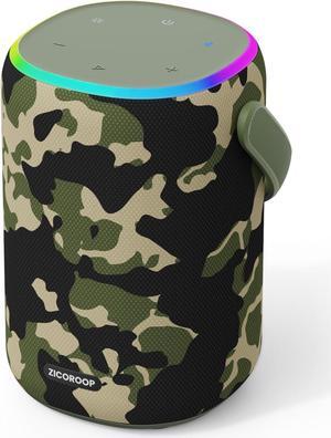 Bluetooth Speakers,50W Portable Bluetooth Speaker with IPX7 Wireless Waterproof, Stereo Sound, Long-Lasting Battery,Camouflage