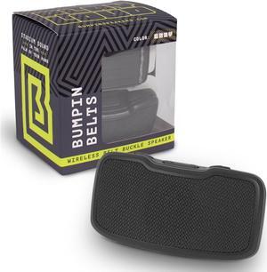 Portable Bluetooth Speaker with Magnetic Clip | Waterproof Bluetooth Speaker with 4GB Storage, 6+ Hour Battery, 100-Yard Range | Compact Small Wireless Speaker for Travel & Bike- Gray