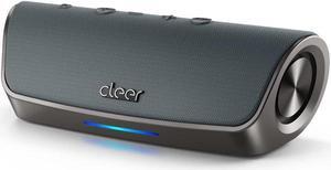 Cleer Stage Amazon Alexa Enabled, Portable Bluetooth Wireless Speaker - Gray
